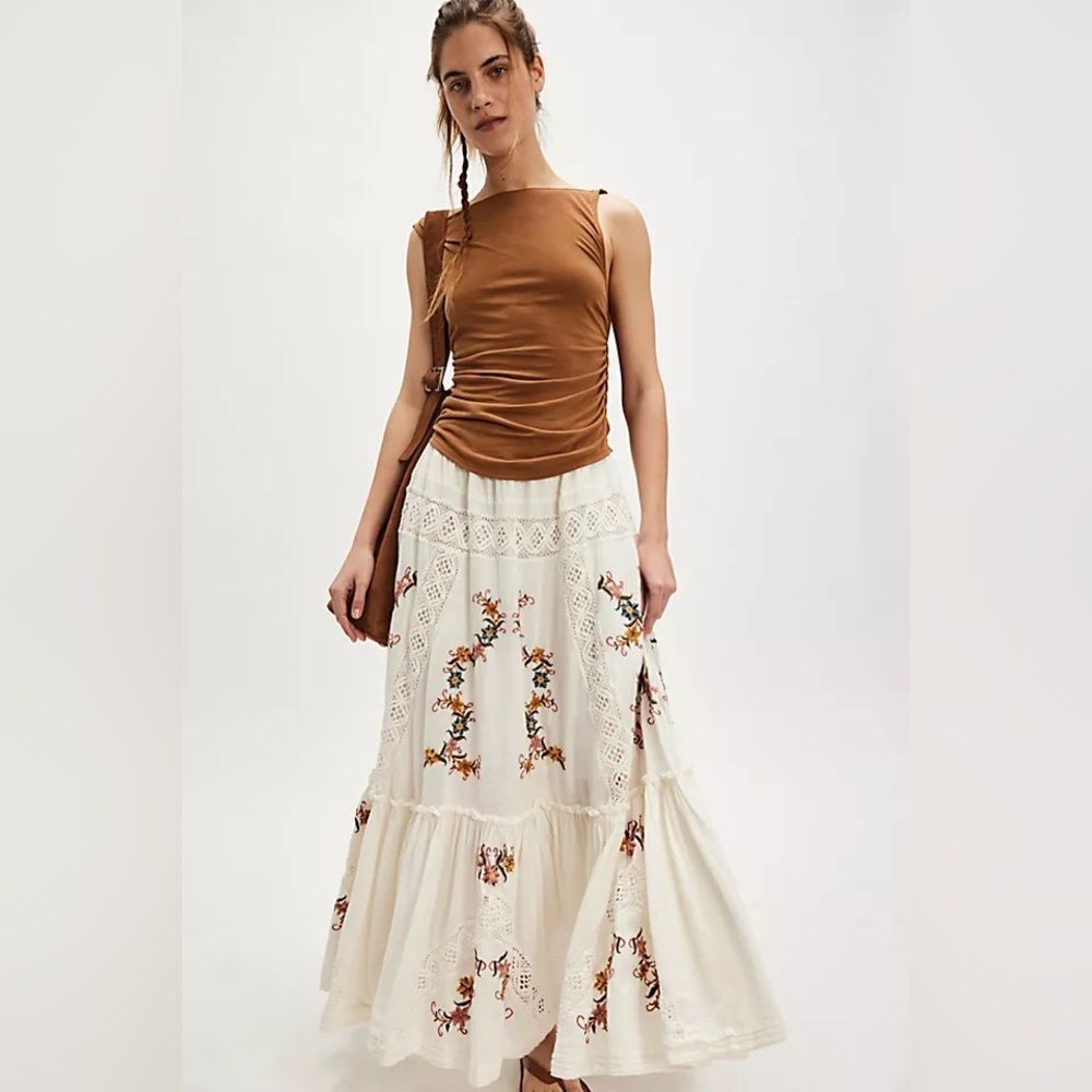 Free People Paradiso Maxi Skirt